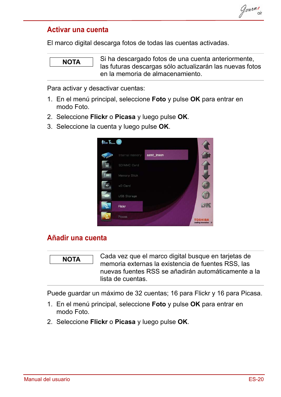 Toshiba JournE Air800-801 User Manual | Page 213 / 706