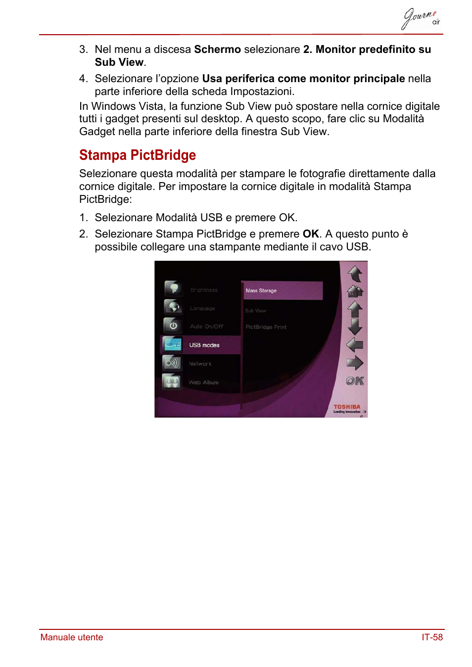 Stampa pictbridge | Toshiba JournE Air800-801 User Manual | Page 443 / 706