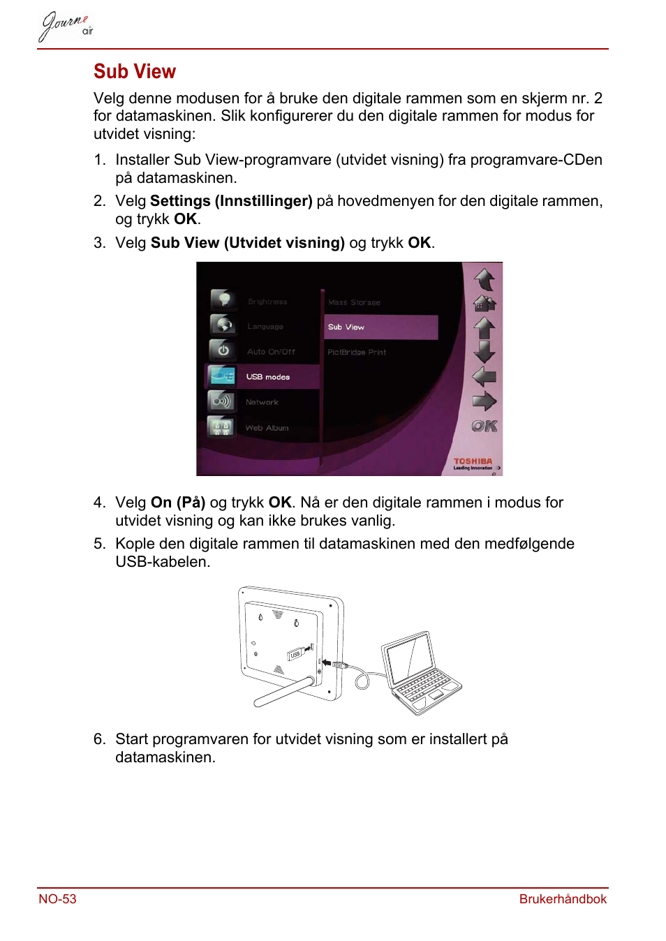 Sub view | Toshiba JournE Air800-801 User Manual | Page 568 / 706