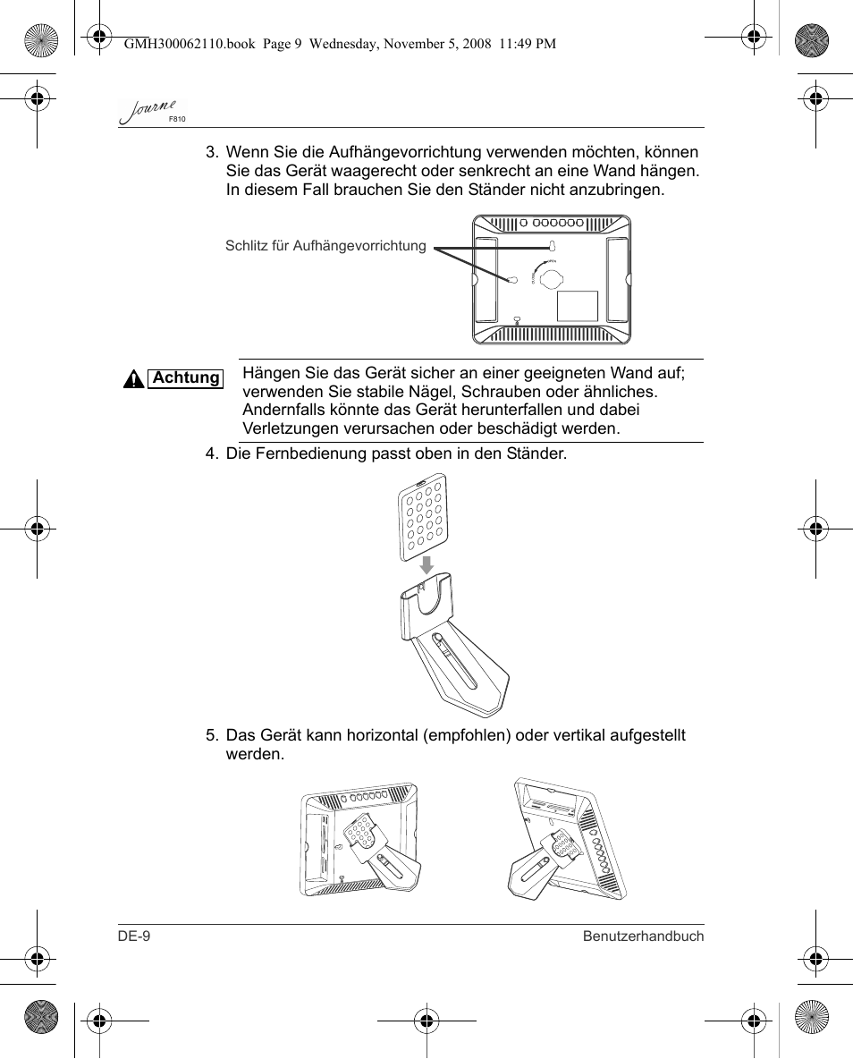 Toshiba JournE F810 User Manual | Page 38 / 308