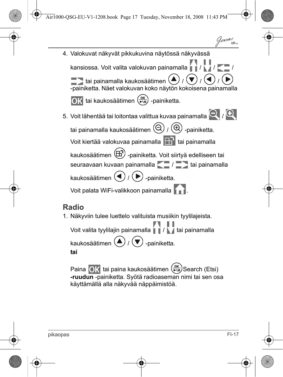 Radio | Toshiba JournE Air1000 User Manual | Page 111 / 256