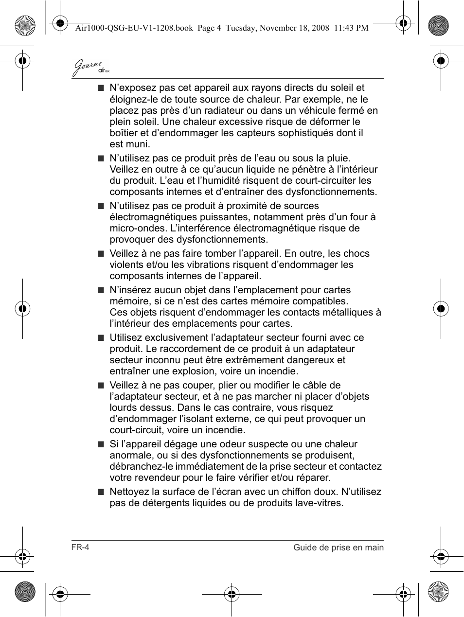Toshiba JournE Air1000 User Manual | Page 120 / 256