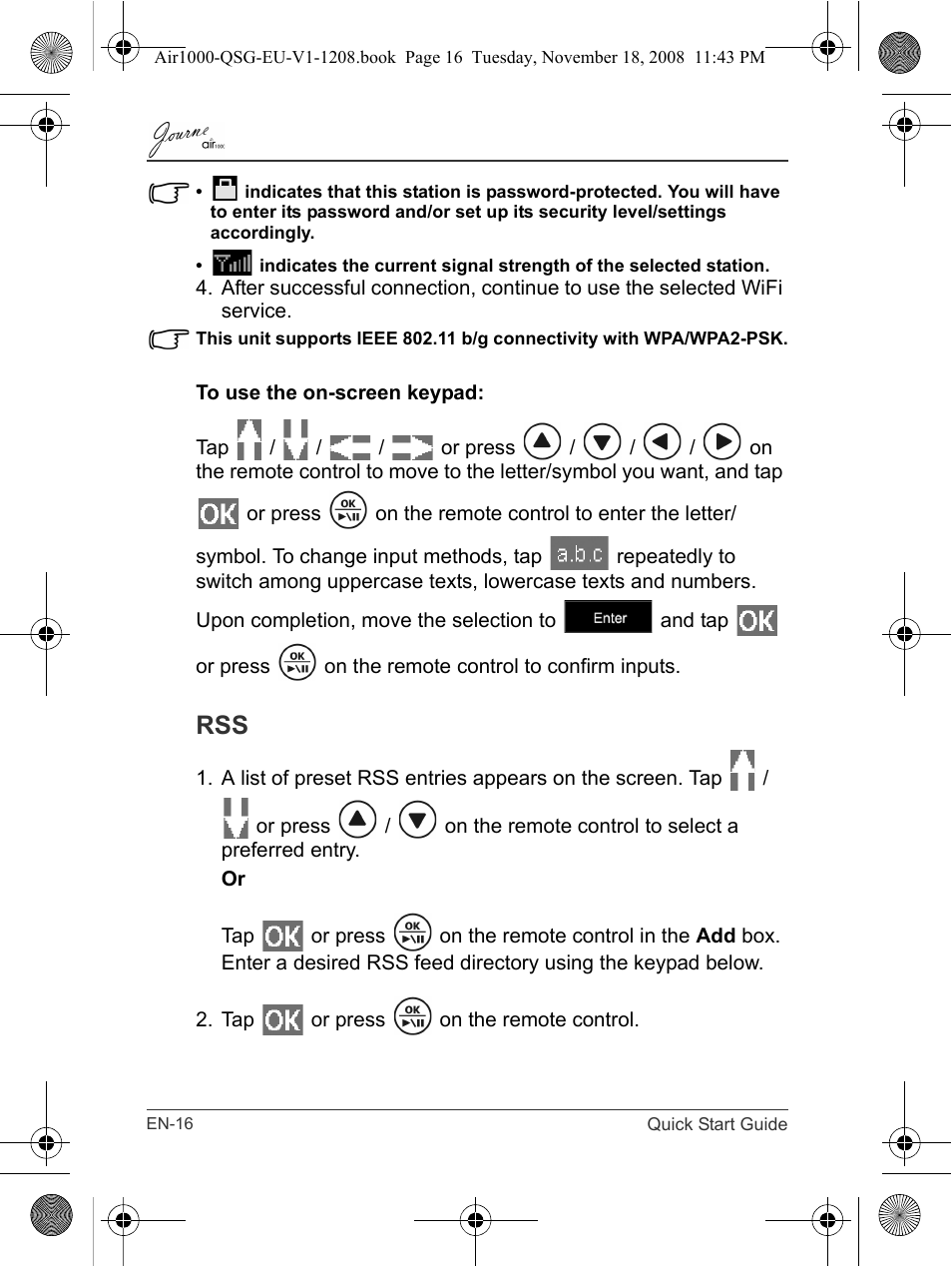 Toshiba JournE Air1000 User Manual | Page 16 / 256