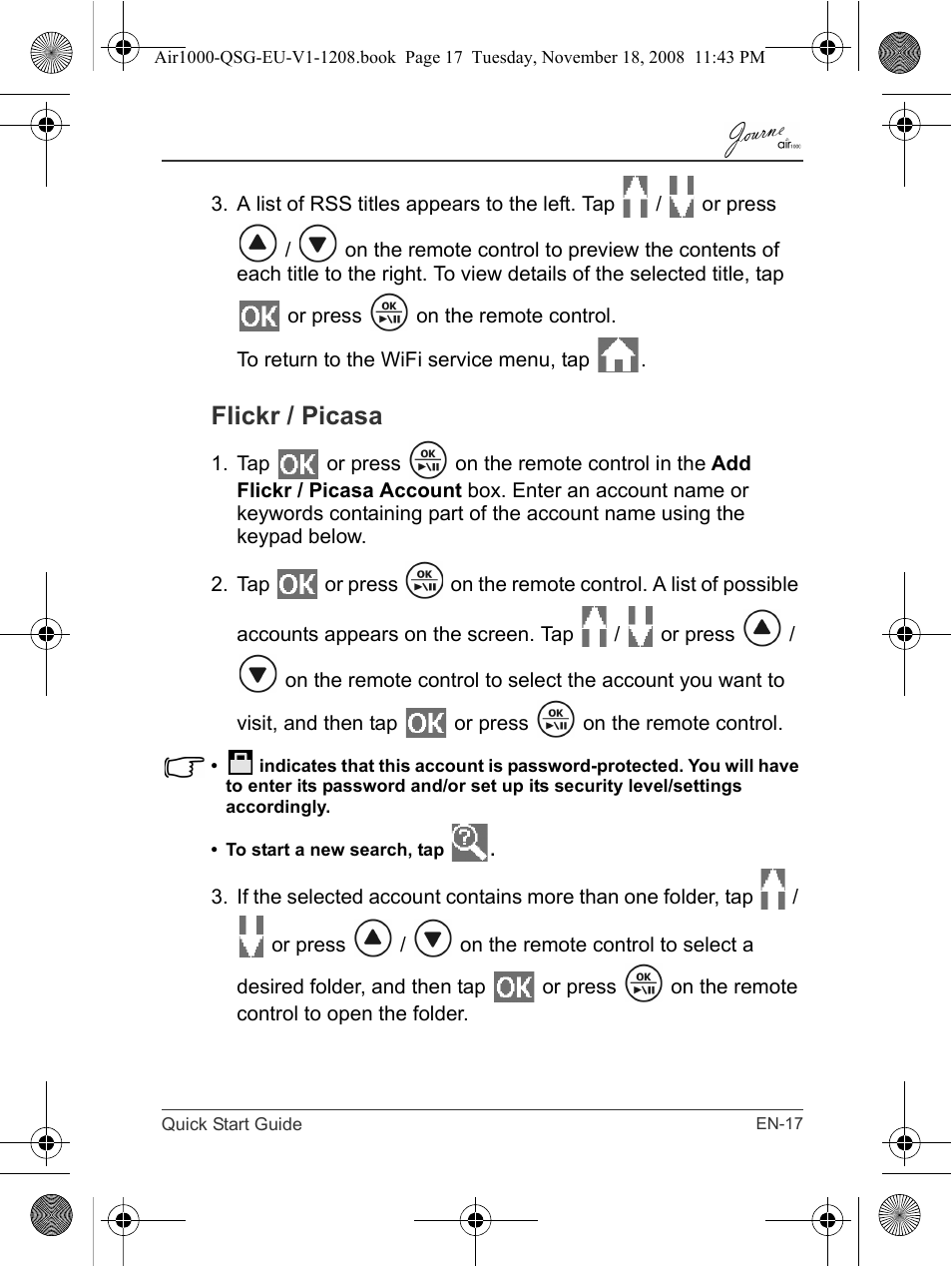 Flickr / picasa | Toshiba JournE Air1000 User Manual | Page 17 / 256