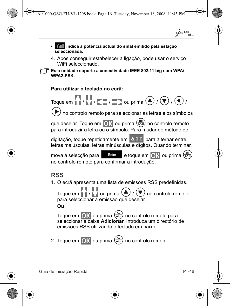 Toshiba JournE Air1000 User Manual | Page 225 / 256