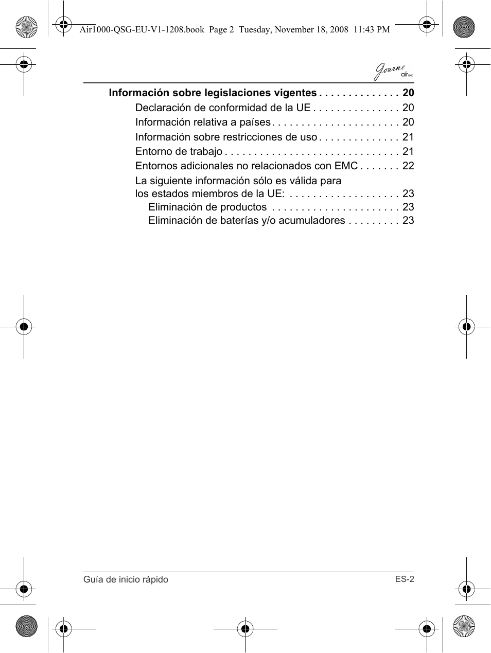 Toshiba JournE Air1000 User Manual | Page 73 / 256