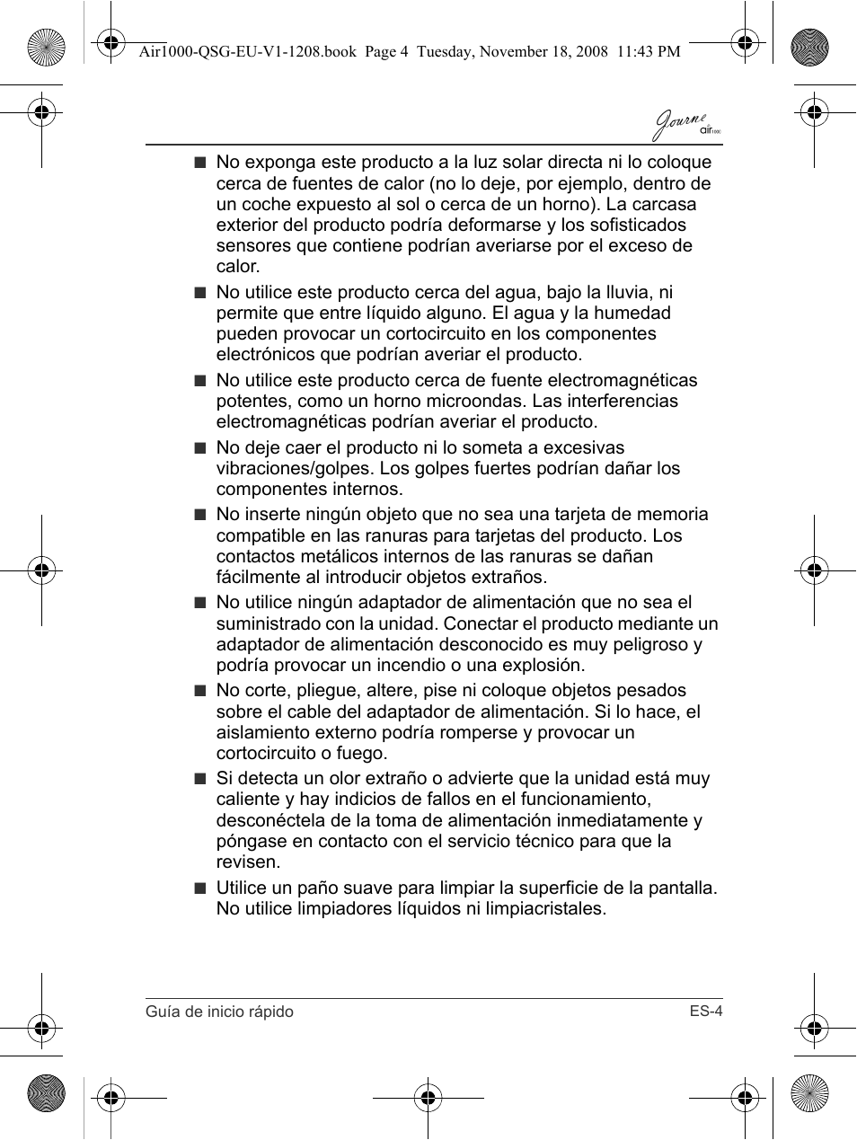 Toshiba JournE Air1000 User Manual | Page 75 / 256