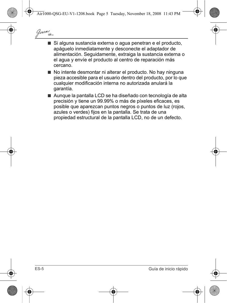 Toshiba JournE Air1000 User Manual | Page 76 / 256