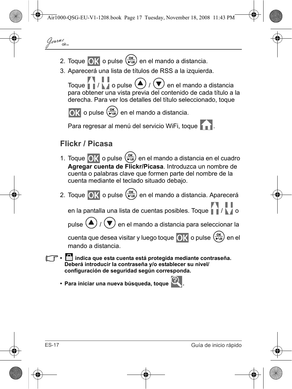 Flickr / picasa | Toshiba JournE Air1000 User Manual | Page 88 / 256