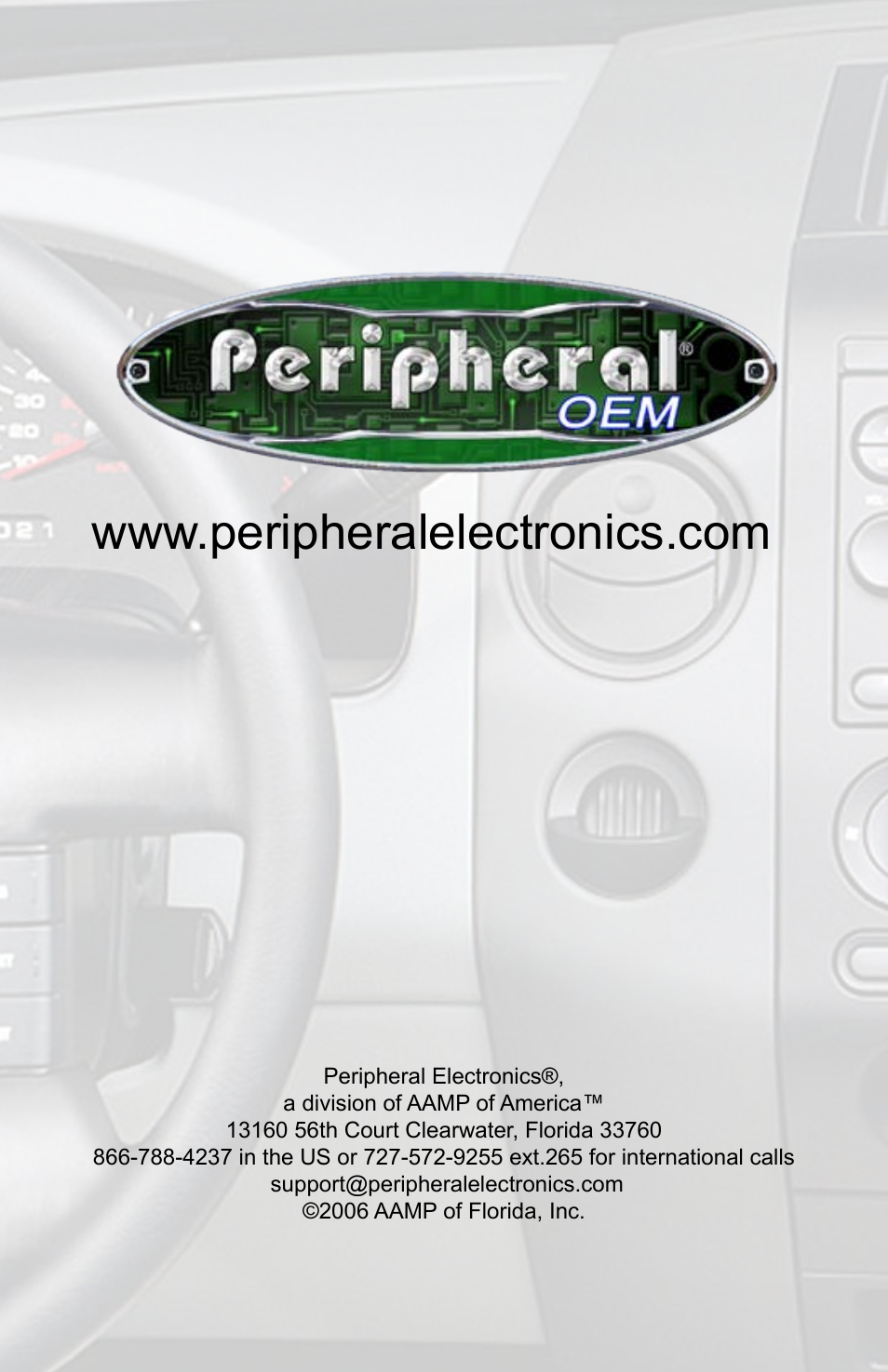 AAMP of America PXDP2 User Manual | Page 16 / 16