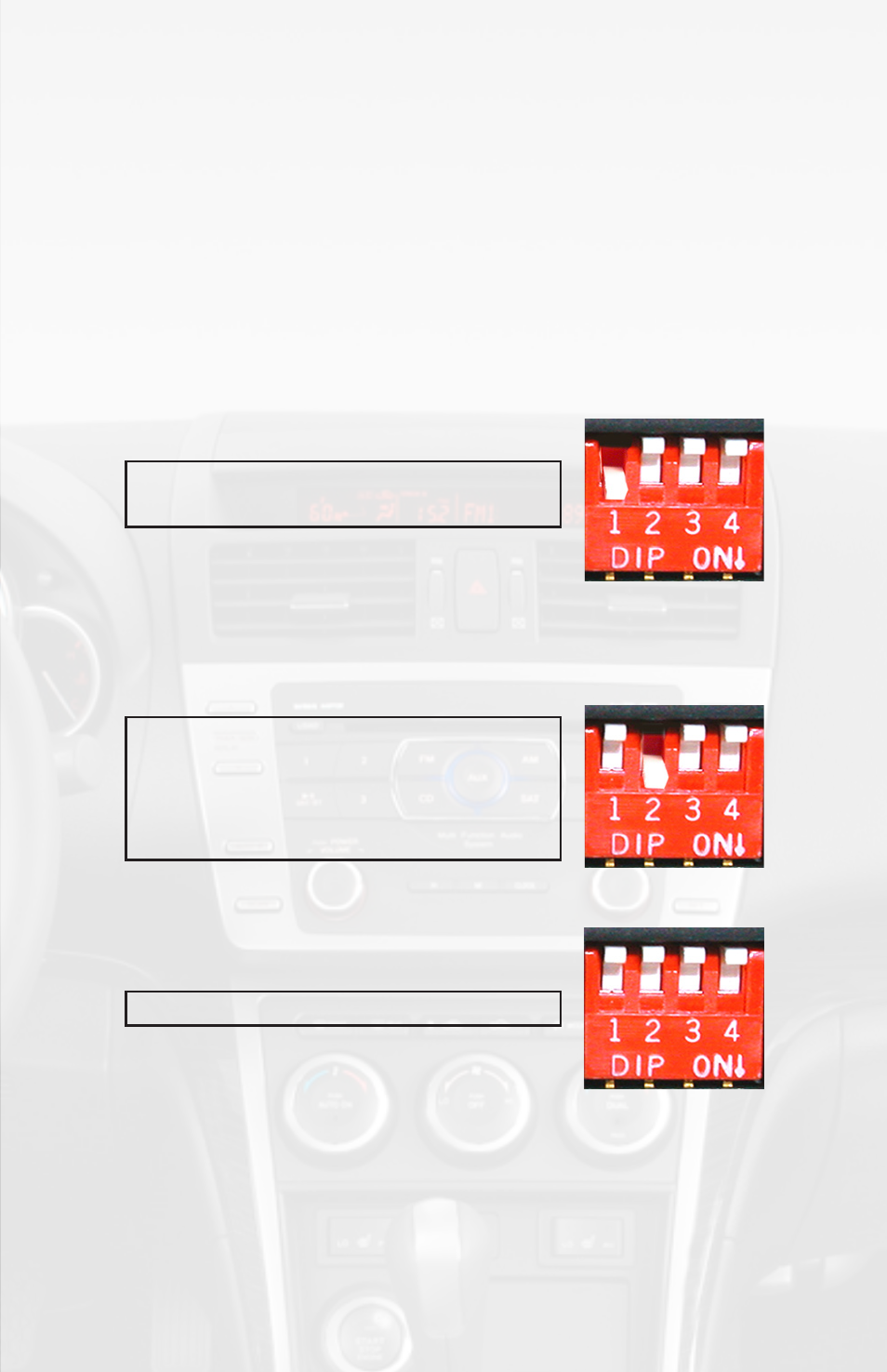 Dipswitch settings | AAMP of America ISIMPLE PGHMZ1 User Manual | Page 5 / 15