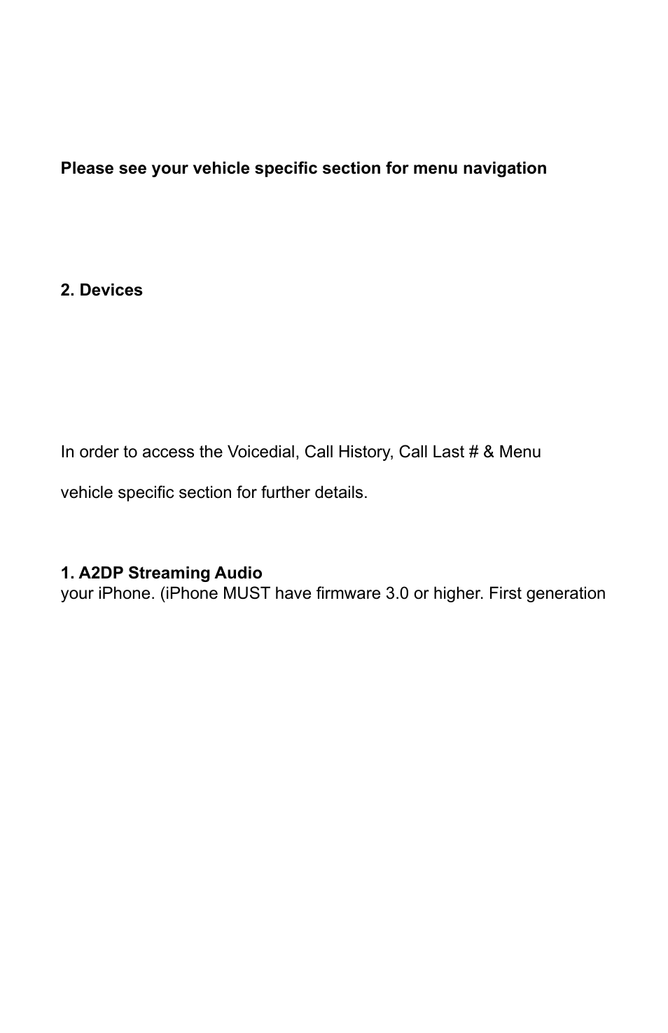 Streaming audio features | AAMP of America BLUSTREAM ISBT21 User Manual | Page 6 / 8