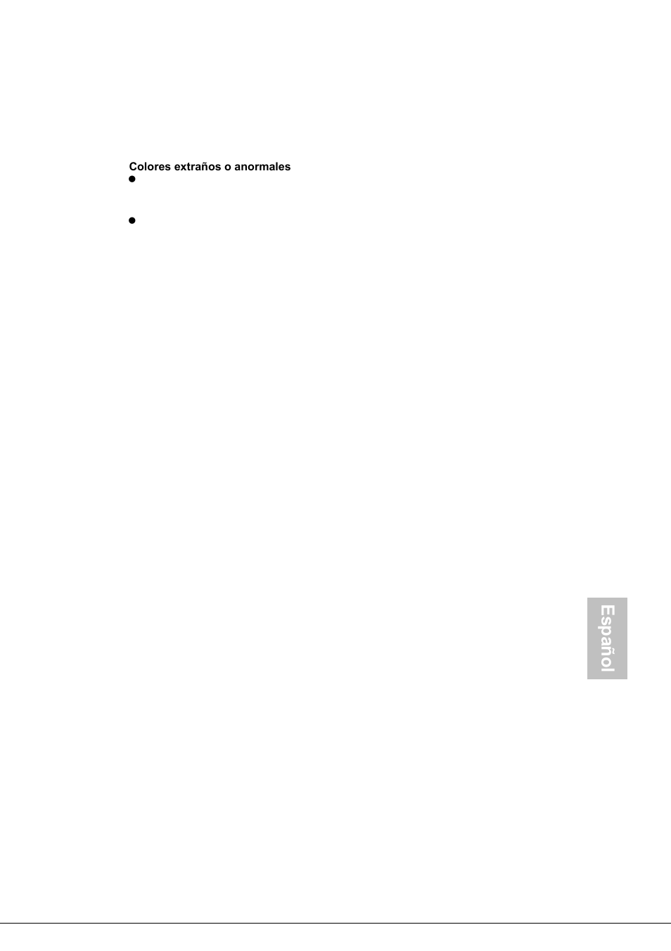 Español | AOC 177Sa-1 User Manual | Page 37 / 37