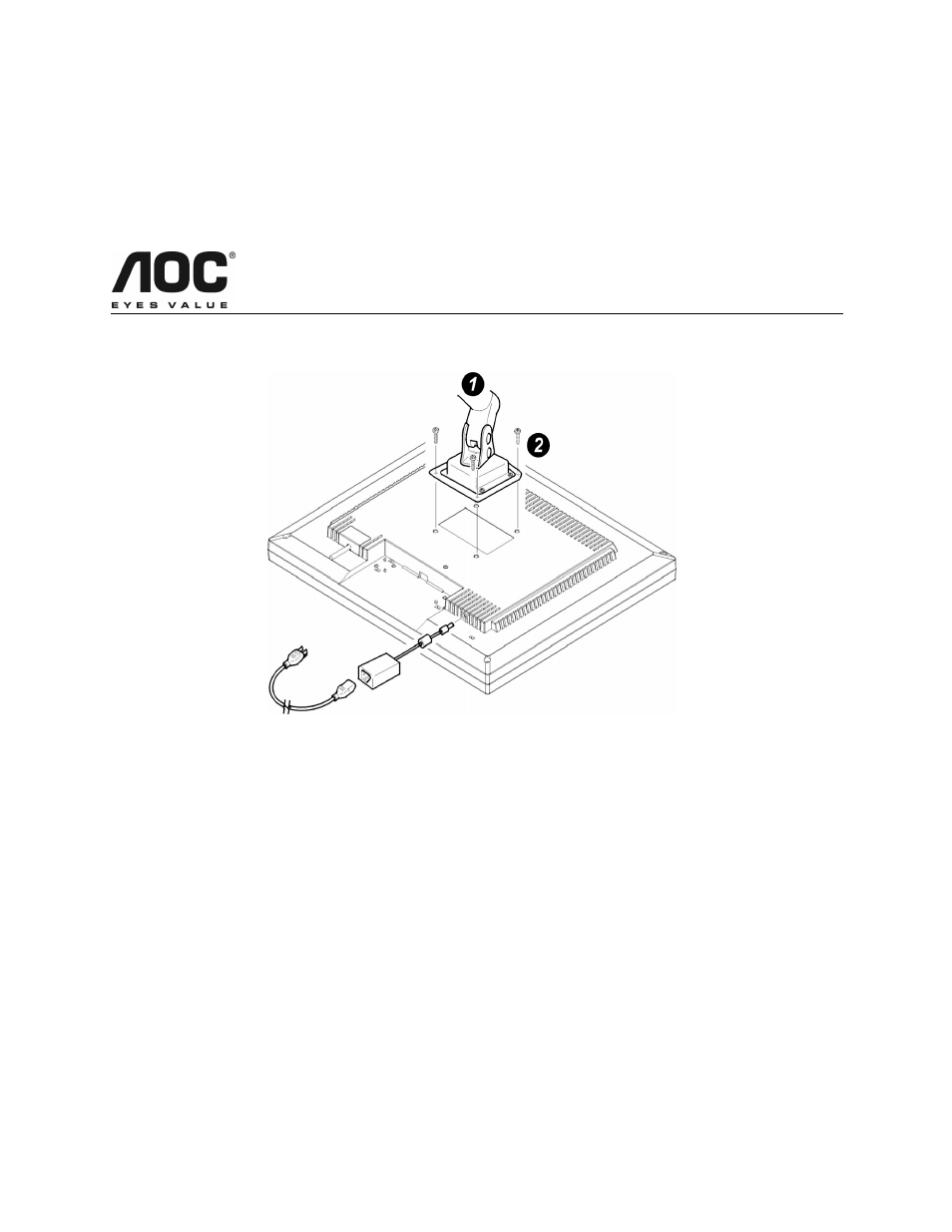 Before you operate the monitor, Aoc lm720bge | AOC LM720BGE User Manual | Page 8 / 19