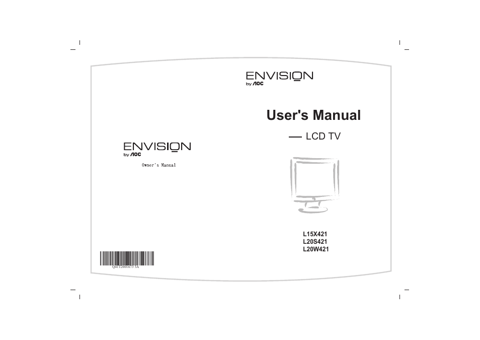 AOC L15X421 User Manual | 32 pages