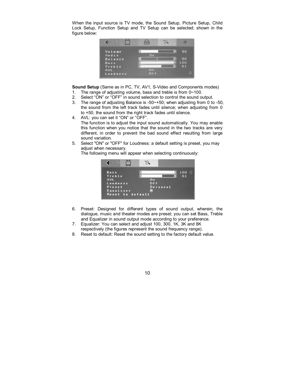 AOC L15X421 User Manual | Page 12 / 32