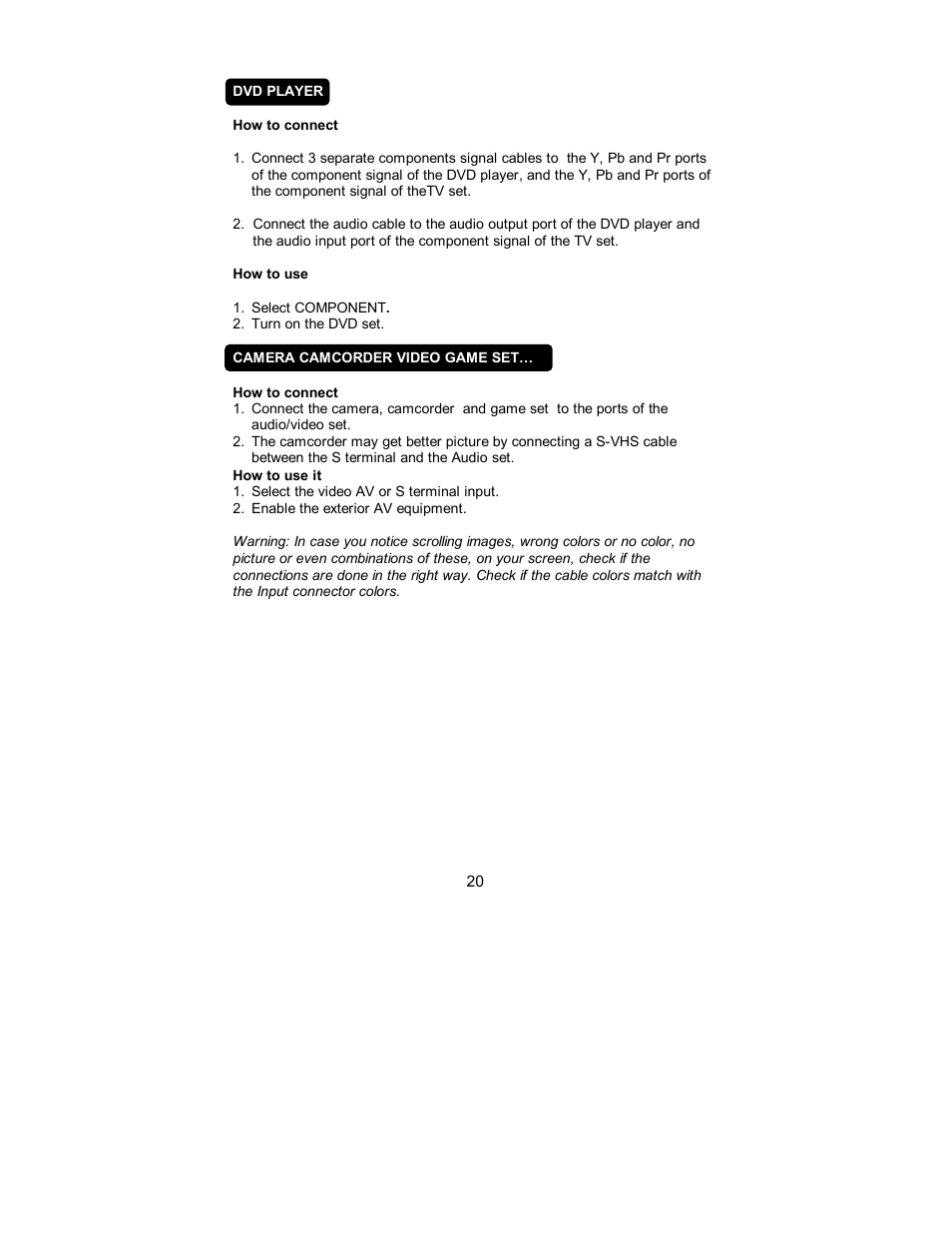 AOC L15X421 User Manual | Page 22 / 32