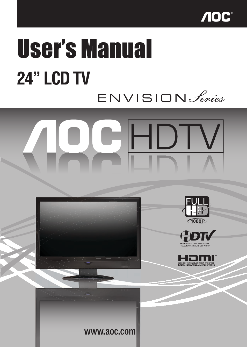 AOC ENVISION L24H898 User Manual | 40 pages