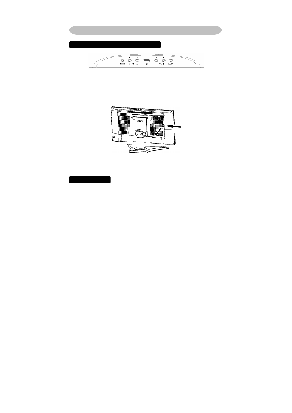 Connect peripheral equipment | AOC A27W231 User Manual | Page 12 / 20