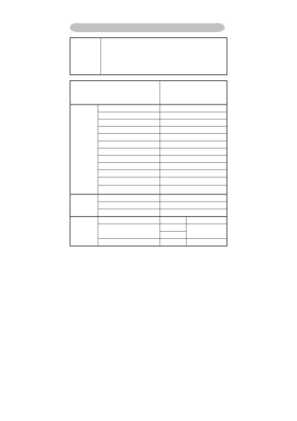 Product specification | AOC A27W231 User Manual | Page 17 / 20