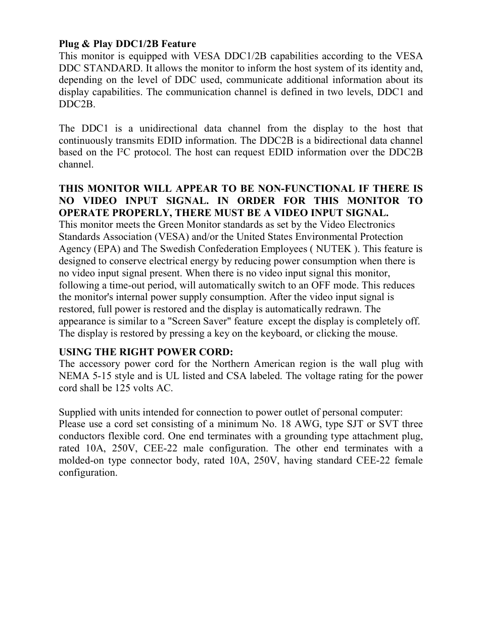 AOC FT700 User Manual | Page 5 / 13