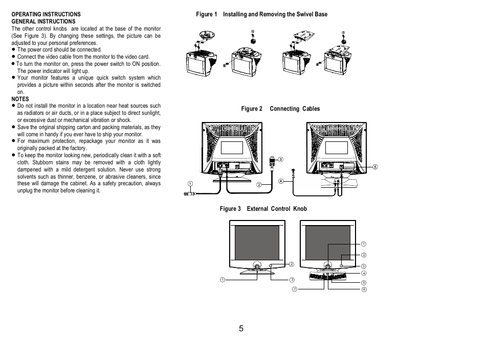 AOC CT700G User Manual | Page 4 / 7