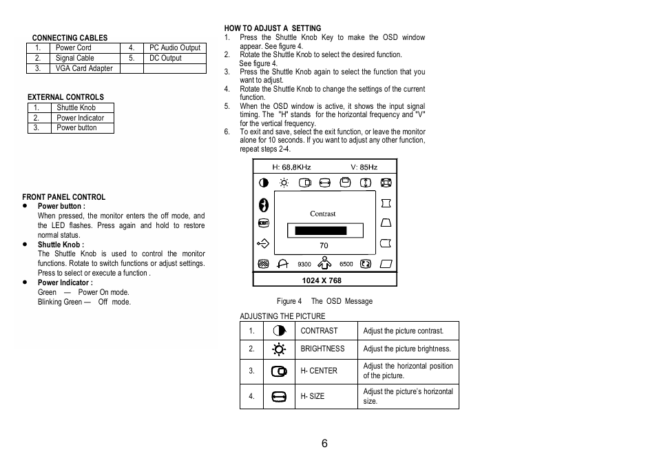 AOC CT700G User Manual | Page 5 / 7