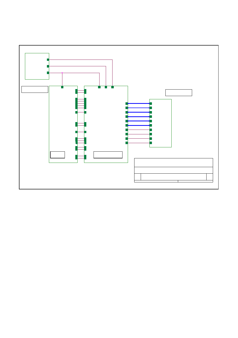 Schematic diagram, Aoc (top victory) electronics co., ltd, I). top-level flow | Top level, Gmzan1 block mcu lvds block power block | AOC P/N : 41A50-144 User Manual | Page 76 / 82