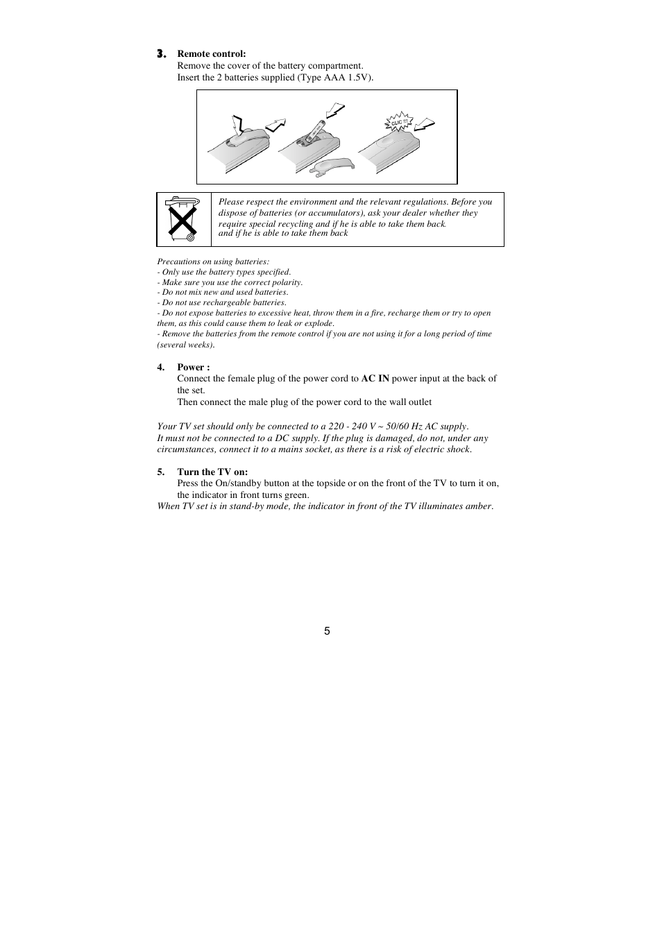 AOC N27W551T User Manual | Page 6 / 21