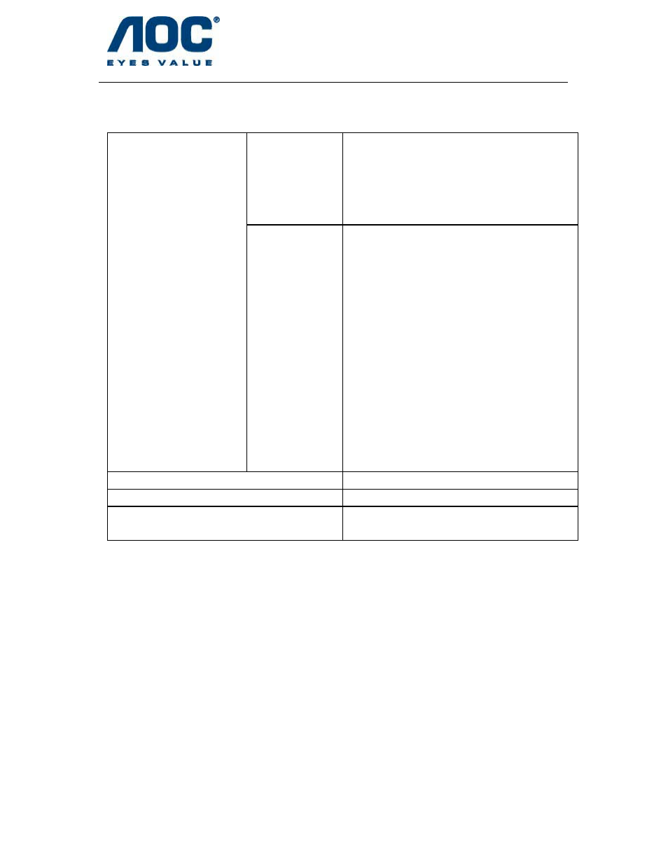 Lm929 | AOC LM929 User Manual | Page 24 / 26