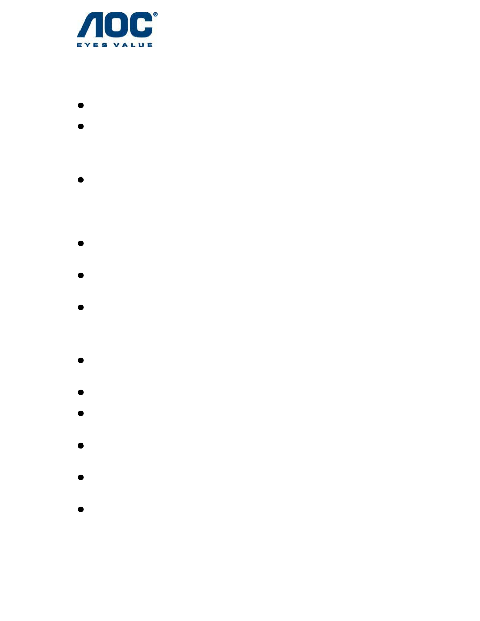Lm929 | AOC LM929 User Manual | Page 4 / 26