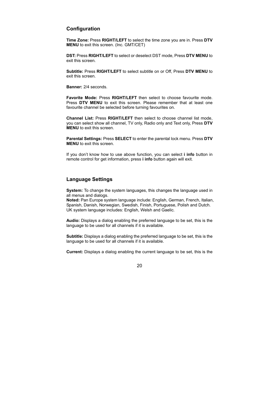 AOC L32W781B User Manual | Page 22 / 34