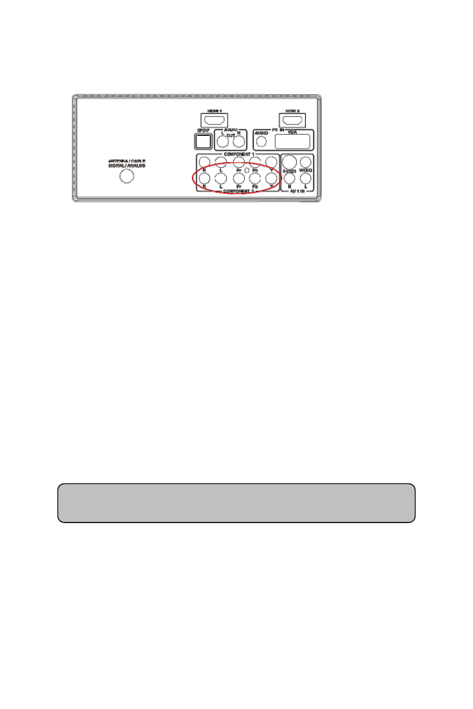 25 using component video | AOC L37W861 User Manual | Page 27 / 43