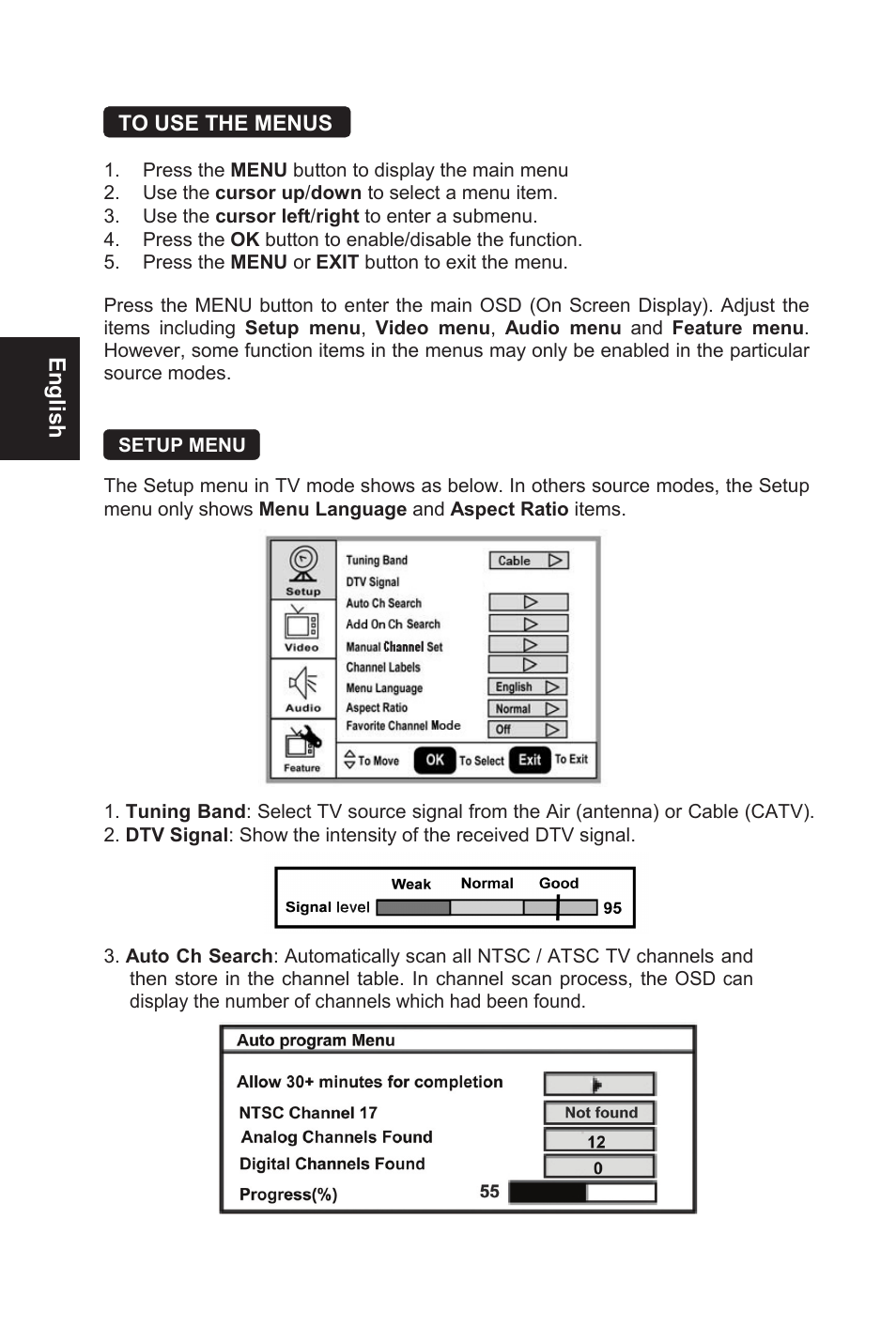 AOC L19W761 User Manual | Page 13 / 26