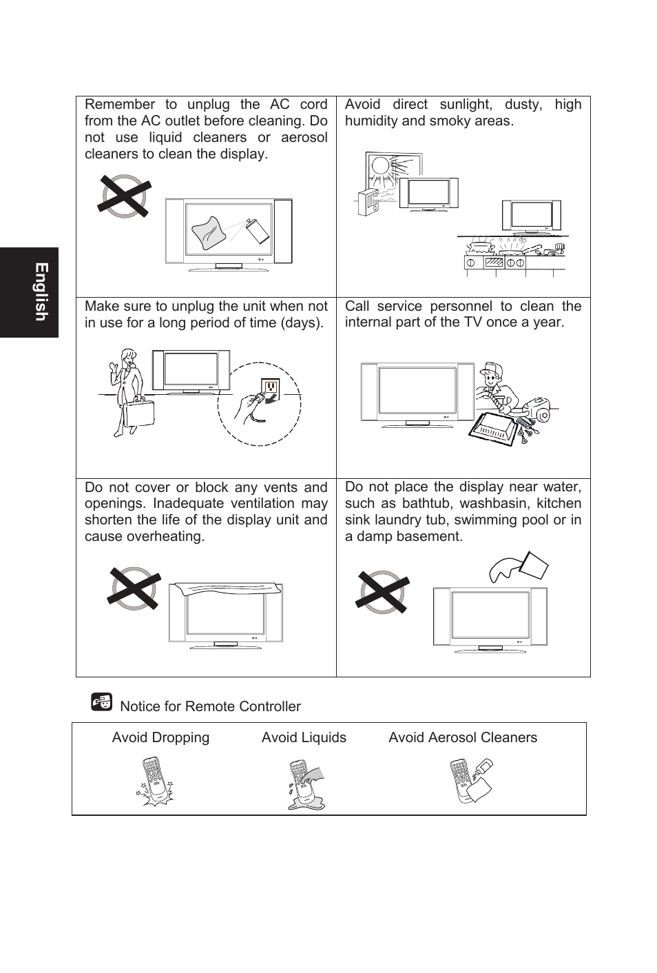 English | AOC L19W761 User Manual | Page 5 / 26