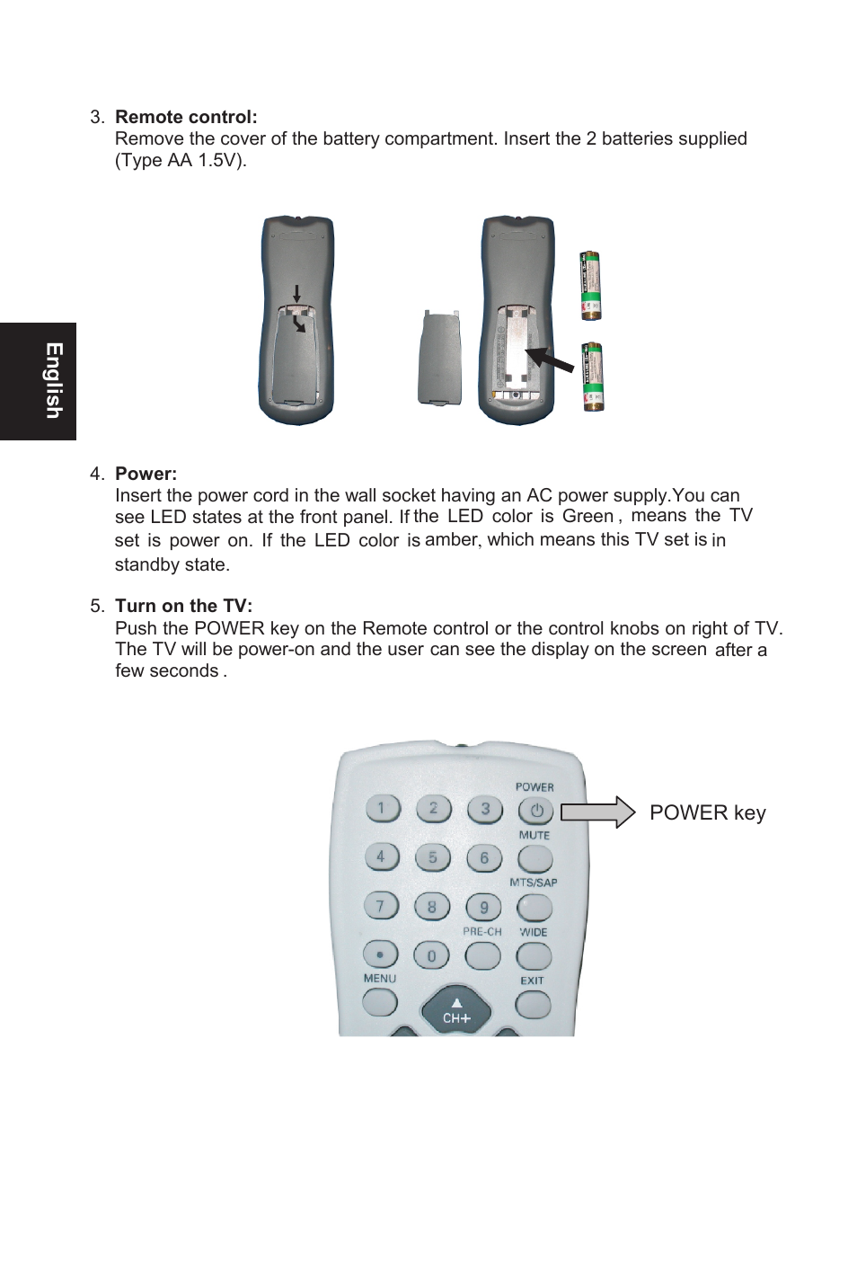 AOC L19W761 User Manual | Page 9 / 26