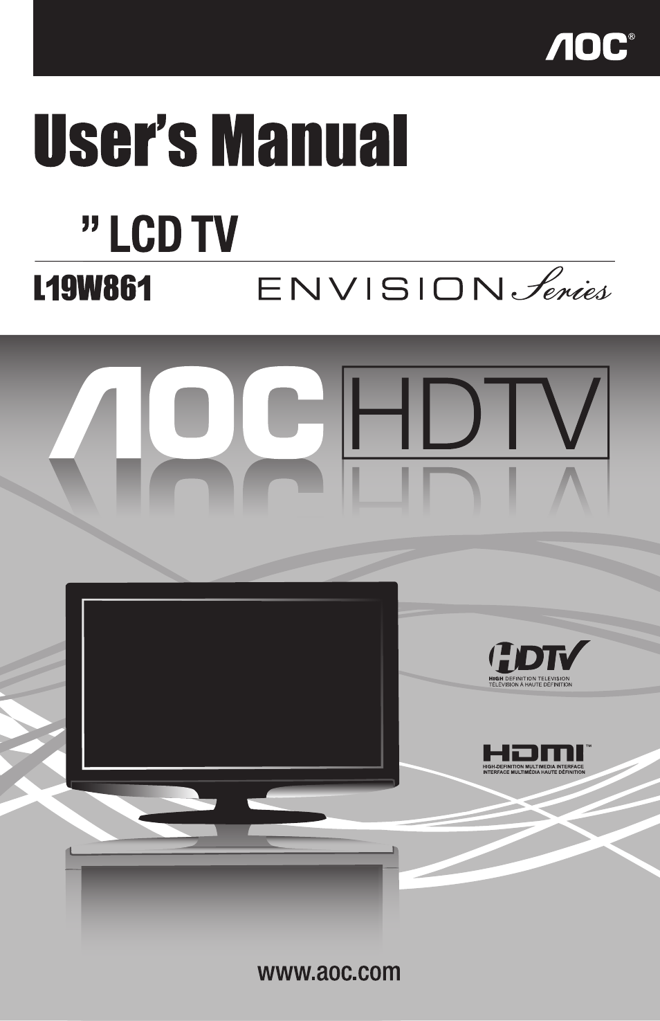 AOC L19W861 User Manual | 43 pages