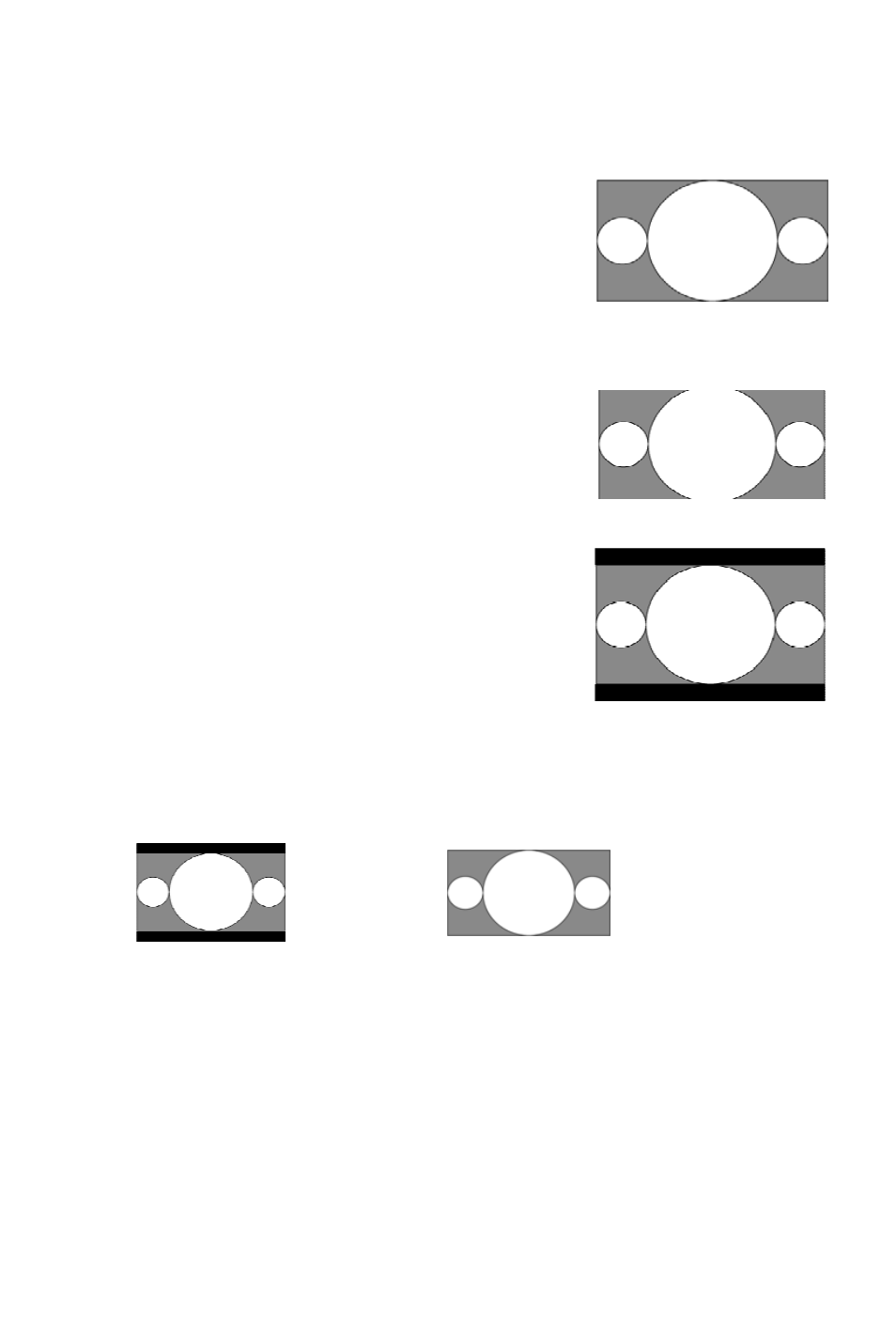 16 viewing modes illustrations | AOC L19W861 User Manual | Page 18 / 43