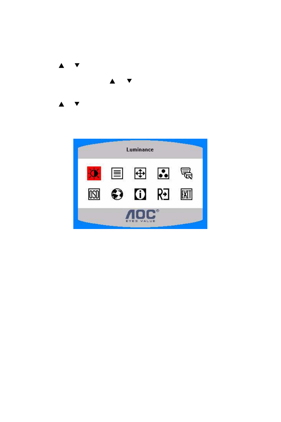 AOC 173P User Manual | Page 11 / 20