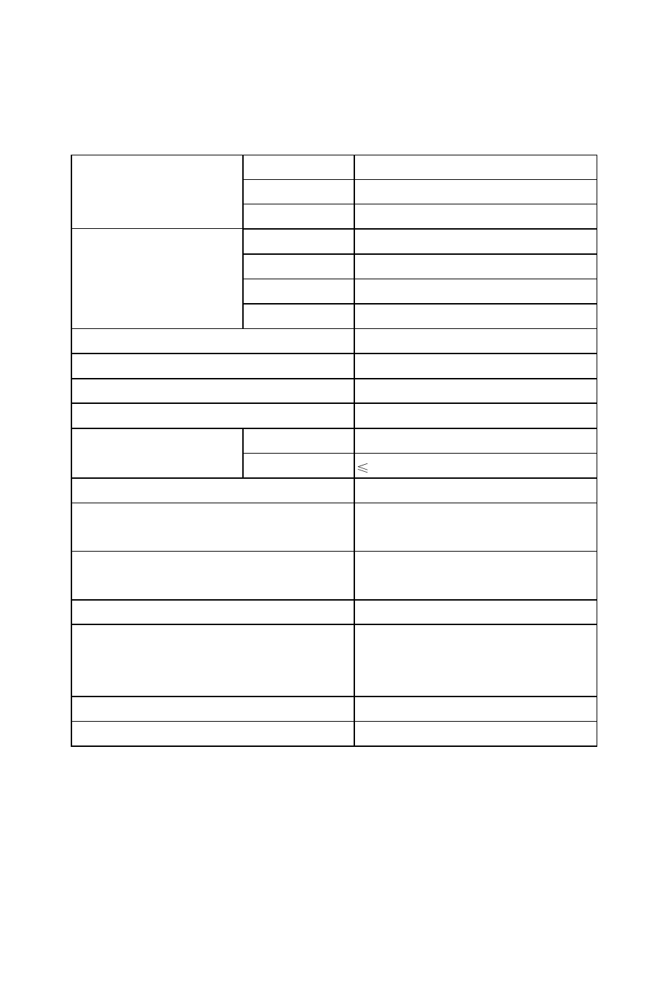 Appendix, Specifications | AOC 173P User Manual | Page 17 / 20