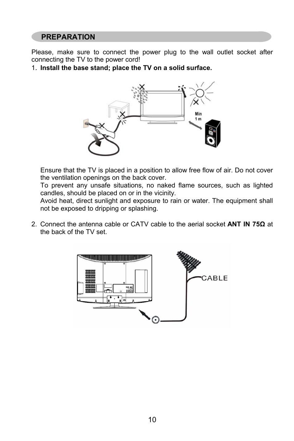 AOC L32W861 User Manual | Page 12 / 43