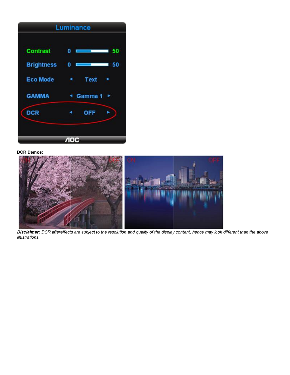AOC 2230 User Manual | Page 12 / 26
