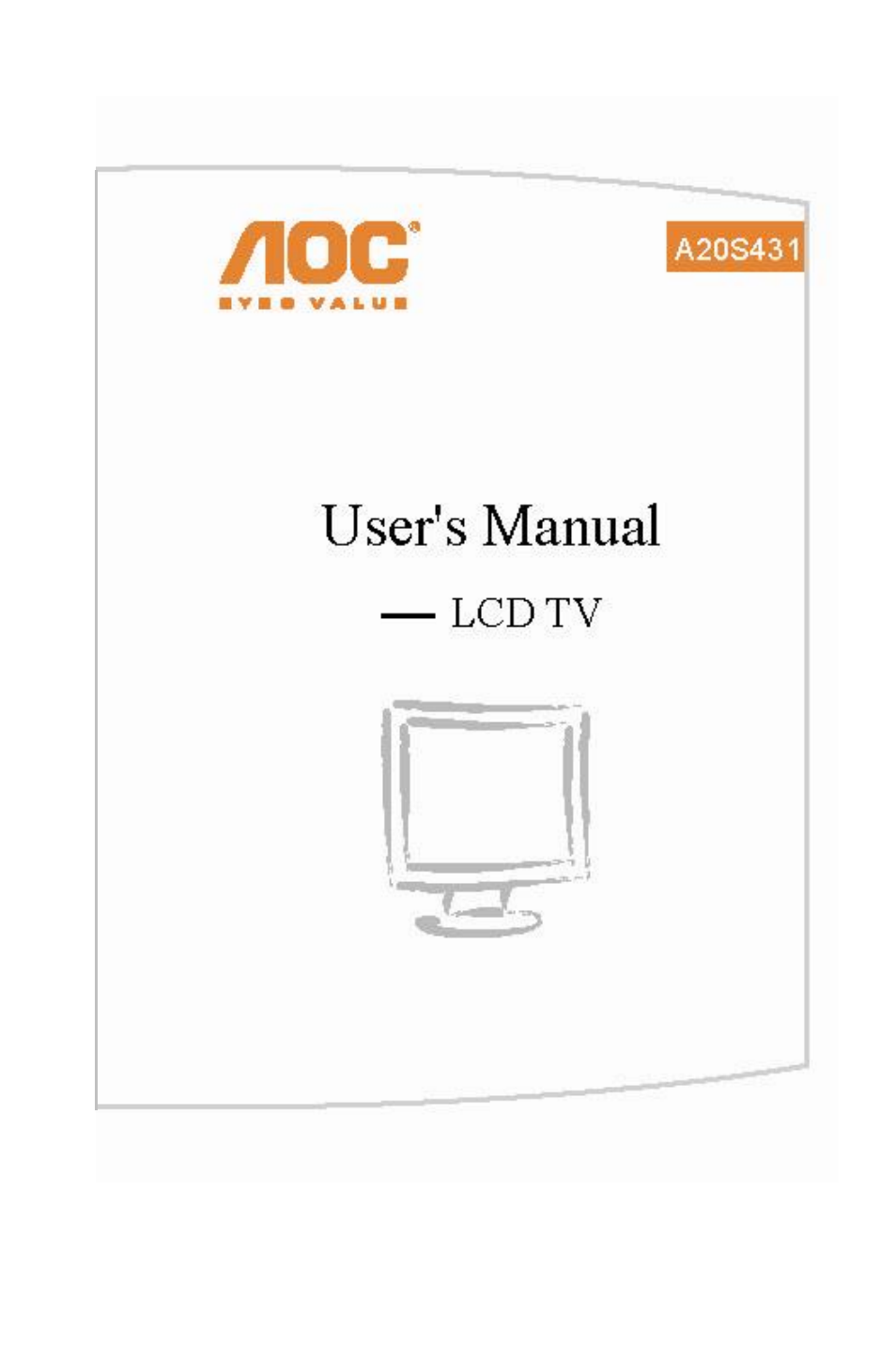 AOS A20S431 User Manual | 22 pages
