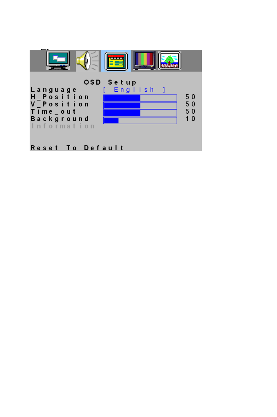 Osd setup | AOS A20S431 User Manual | Page 9 / 22