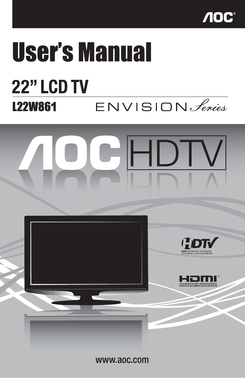 AOC L22W861 User Manual | 43 pages