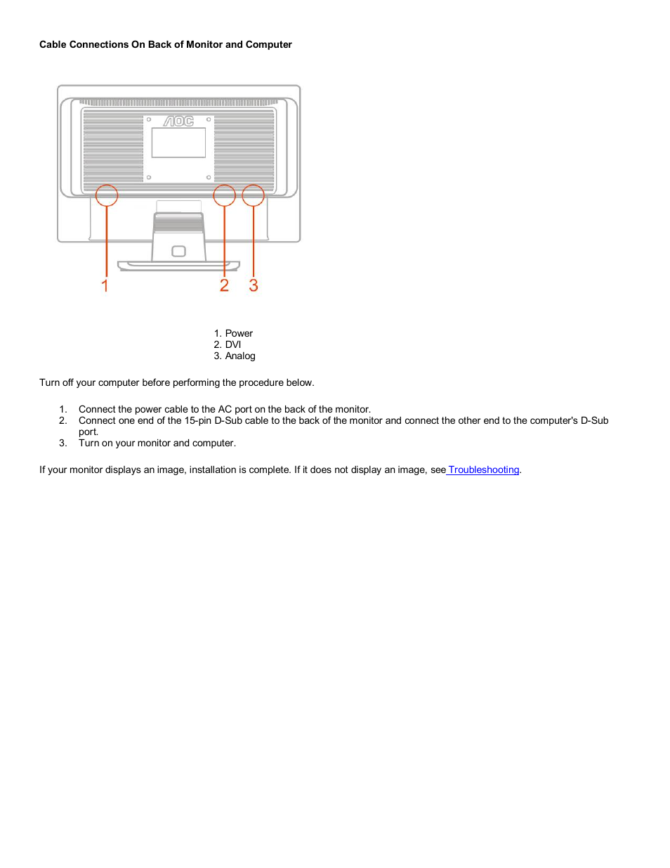 AOC 2216Vw User Manual | Page 5 / 17