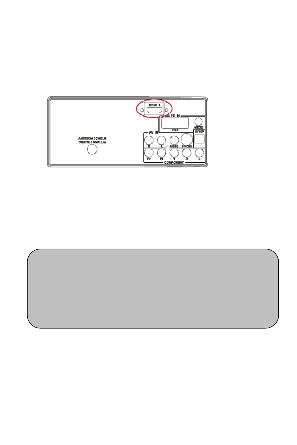 20 connecting your hdtv set-top box | AOC L26W861 User Manual | Page 22 / 43