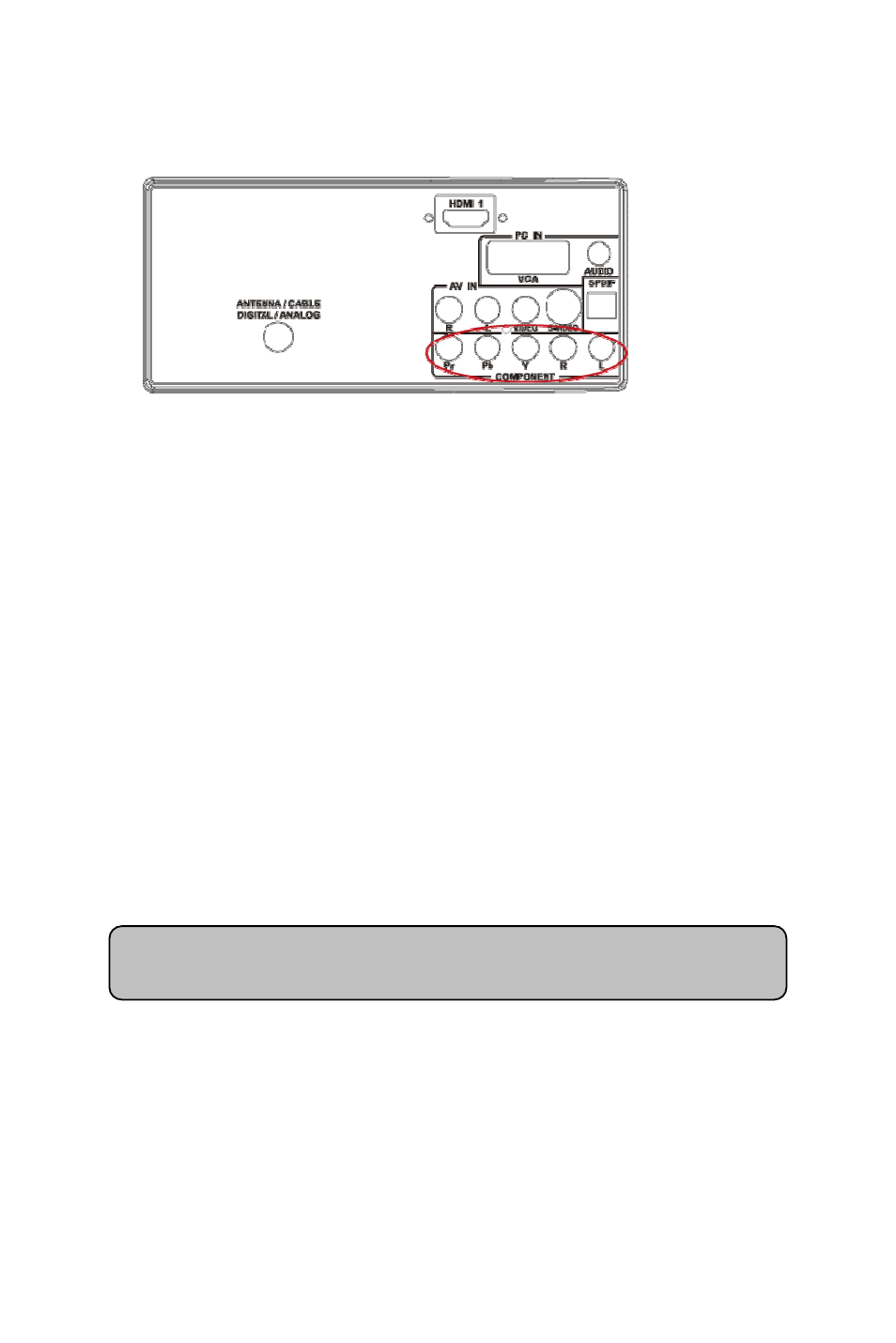 25 using component video | AOC L26W861 User Manual | Page 27 / 43