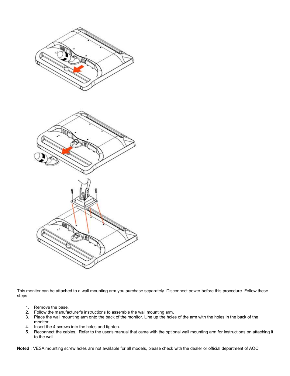 AOC F19 User Manual | Page 6 / 24