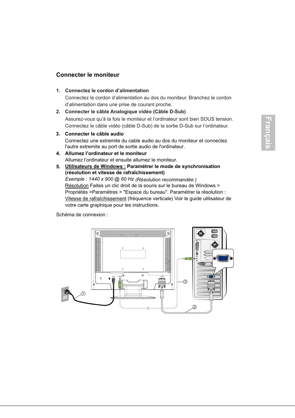 Français | AOC 718Swag-1 User Manual | Page 22 / 57